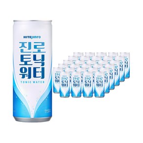 하이트진로 진로믹서 토닉워터, 250ml, 30개