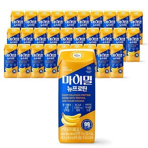 마이밀 뉴프로틴 로우슈거 바나나, 190ml, 30개