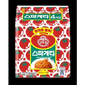 오뚜기 스파게티, 150g, 4개