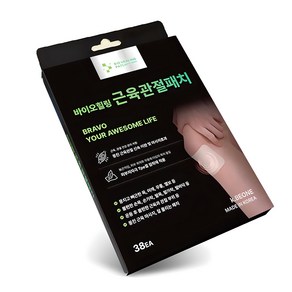 바이오힐링 근육관절패치, 38개입, 1세트