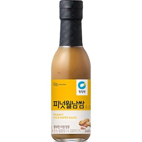 청정원 피넛월남쌈 소스, 1개, 240g