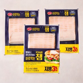 하림 바로먹는 챔 3개입, 180g, 1개