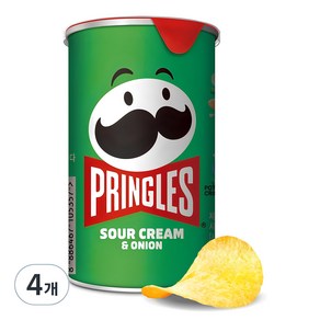 프링글스 양파맛, 53g, 4개