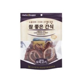 헬로도기 참좋은간식 강아지 건조간식, 8개, 오리고기맛