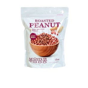 두두물산 볶음땅콩 1.5kg 고소하고 맛있는 볶음땅콩을 즐겨보세요, 1개