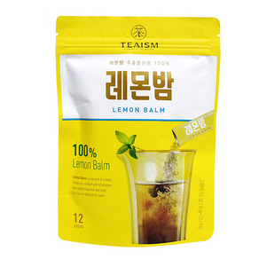 쌍계명차 TEAISM(홈) 레몬밤 분말차 12스틱, 1g, 12개입, 1개