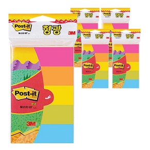 [3M] 수첩식 노트, 네온, 5개
