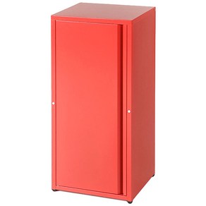 마켓비 도미닉 캐비넷 1문 수납장, 브릭레드, 브릭레드
