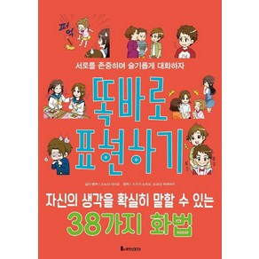 [루덴스미디어]똑바로 표현하기 : 자신의 생각을 확실히 말할 수 있는 38가지 화법 - 똑똑하게 레벨 업 8