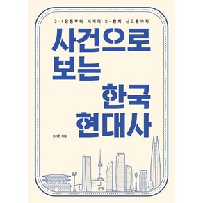 사건으로 보는 한국 현대사:3·1운동부터 세계의 K-컬처 신드롬까지