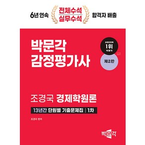 [빅문각]2024 감정평가사 1차 경제학원론 13년간 단원별 기출문제집 (제2판)