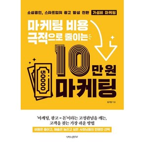 마케팅 비용 극적으로 줄이는 10만 원 마케팅:소상공인 스타트업의 광고 발상 전환 가성비 마케팅, 나비의활주로, 김기현