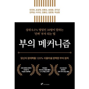 부의 메커니즘:당신의 잠재력을 120% 이끌어낼 완벽한 부의 원칙, 마인드셋(Mindset), 안규호조성재장종오 외