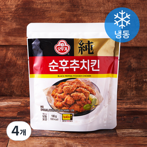 오뚜기 순후추치킨 (냉동), 180g, 4개