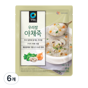 청정원 우리쌀 야채죽