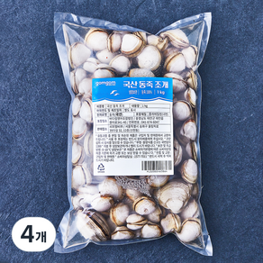 곰곰 국산 동죽 조개, 1kg, 4개