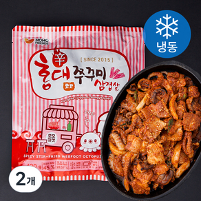 홍대 쭈꾸미 삼겹살 (냉동), 2개, 420g