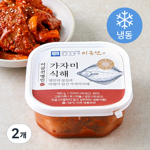 이금선명인 가자미식해 (냉동), 180g, 2개