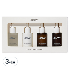 알엔더블유 에너지 앰플 키트 4종 세트, 10ml, 3세트