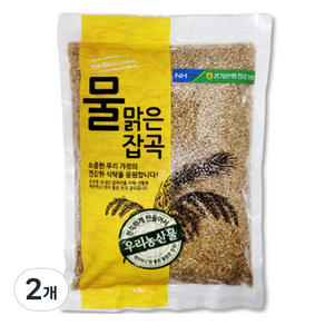 물맑은양평 청운농협 발아현미, 1kg, 2개