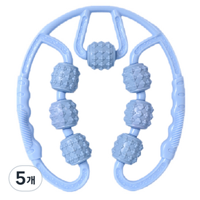 민민 7롤러 전신 마사지기, 5개, 블루