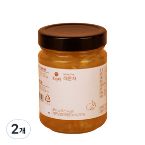 오가다 레몬차, 350g, 2개, 1개입