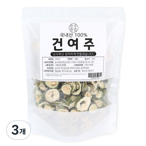 순수한집 건여주, 200g, 3개