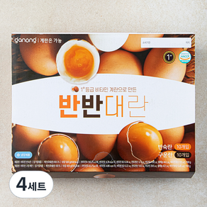 가농 1+등급 반반대란 반숙란 50g x 10구 + 구운란 40g x 10구 세트