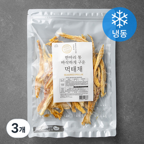 산골어부 한마리 통 바삭하게 구운 먹태채 (냉동), 3개, 75g