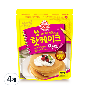 오뚜기 쌀핫케이크 믹스, 400g, 4개