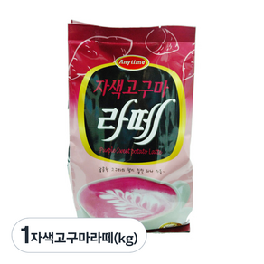 위드고 자색고구마 라떼 파우더, 1개입, 3개, 1kg