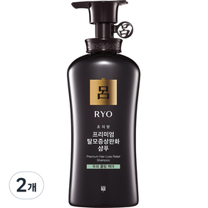 려 초의방 탈모증상케어 두피쿨링 샴푸, 2개, 490ml