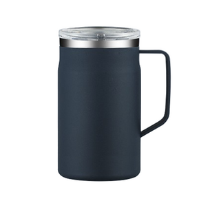 워터하마 스테인리스 데스크 머그컵 텀블러 650ml, 헤이즈블루, 1개