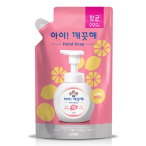 아이깨끗해 핸드워시 레몬향 리필형, 200ml, 1개