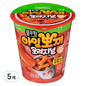 풀무원 아임뽀끼 오리지널 떡볶이, 102g, 5개