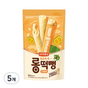 아이배냇 한손에 쏙 롱떡뻥, 5개, 30g, 단호박맛