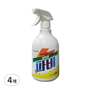 파비 가정용 다목적 살충제, 4개, 650ml