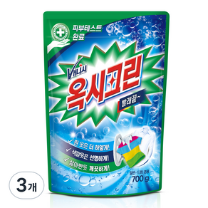 옥시크린 분말형 표백제, 700g, 3개