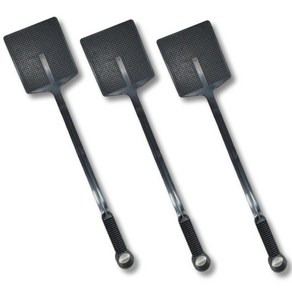 곰지홈 튼튼한 옛날 파리채 3p, 블랙