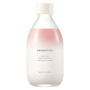 아로마티카 리바이빙 로즈 인퓨전 트리트먼트 토너, 200ml, 1개