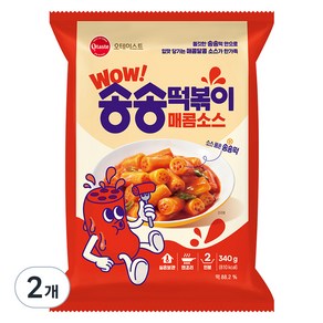 오테이스트 송송떡볶이 매콤소스, 340g, 2개