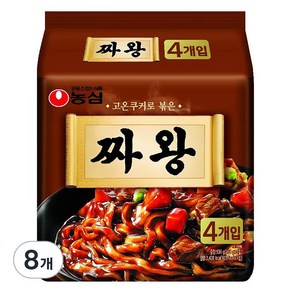 농심 짜왕 134g, 8개