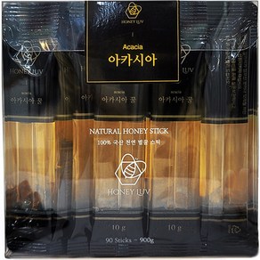 허니럽 아카시아 꿀스틱 90p, 1개, 900g