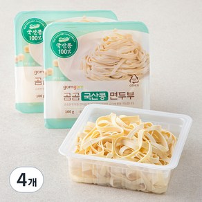 곰곰 국산콩 면두부, 100g, 4개