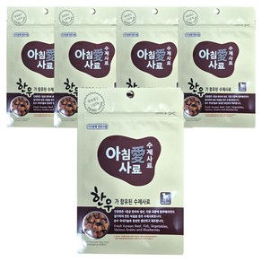 아침애 전연령 강아지 수제 소프트사료, 소, 200g, 5개