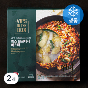 빕스 볼로네제 파스타 (냉동), 275g, 2개