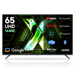 이노스 4K UHD LED 구글 3.0 VRR 144Hz 스마트 TV 방문설치, 스탠드형, X65 PRO, 165.1cm