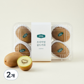 프리미엄 골드키위 6개입, 820g, 2개