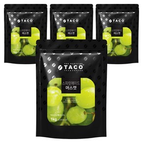 타코 스피릿에이드 머스캣 파우더, 1kg, 4개, 1개입