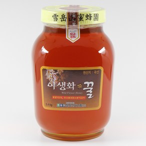 설악산허니팜 야생화꿀, 1개, 2.4kg